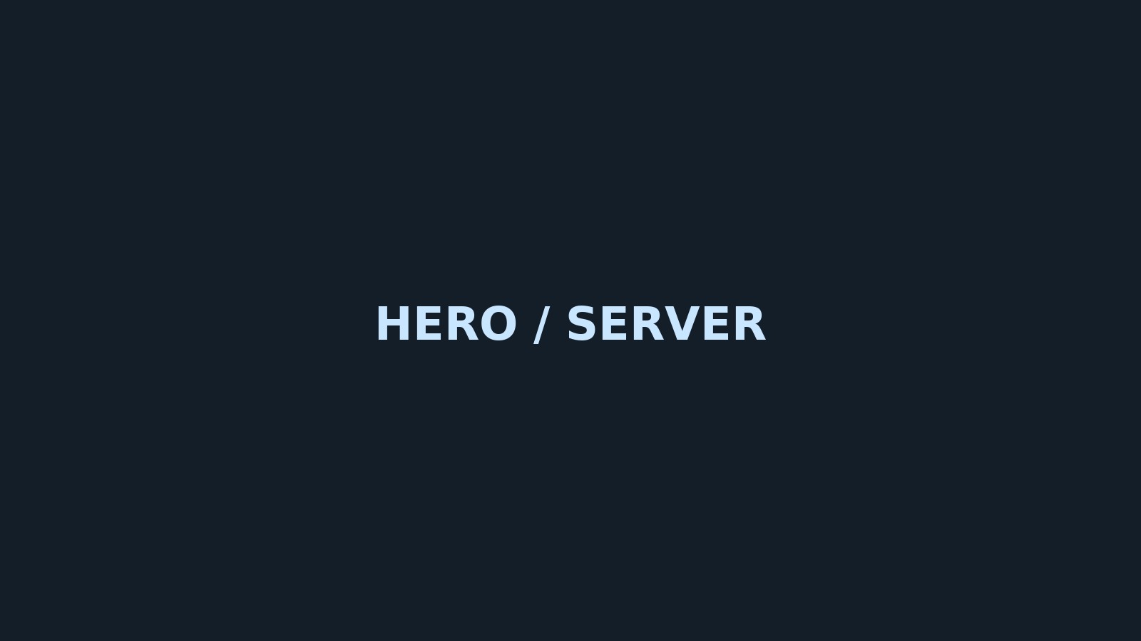 Rechenzentrum / Server